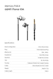 ddHifi Memory Pd4.4 Retro Planar IEM