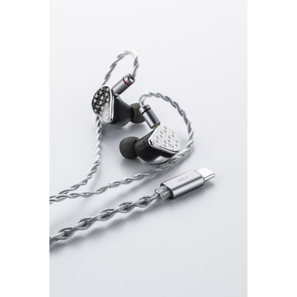 Moondrop May DSP Earphone USB-C DSP Dynamic Planar Driver Hybird In-Ear Earbuds with Interchangeable Cable Moondrop May DSP Earphone USB-C DSP Dynamic Planar Driver Hybird In-Ear Earbuds with Interchangeable Cable